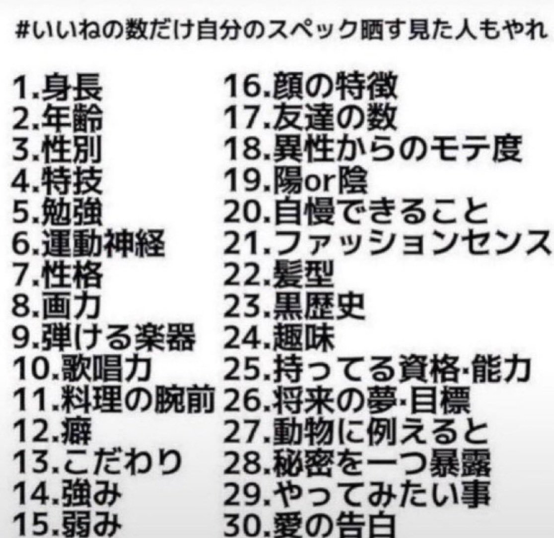 kaze_toppu's tweet photo. #いいねの数だけ自分のスペック晒す見た人もやれ
10くらいあればなかなかな自己紹介できるのでは💡 https://t.co/Yon6lWgOHa