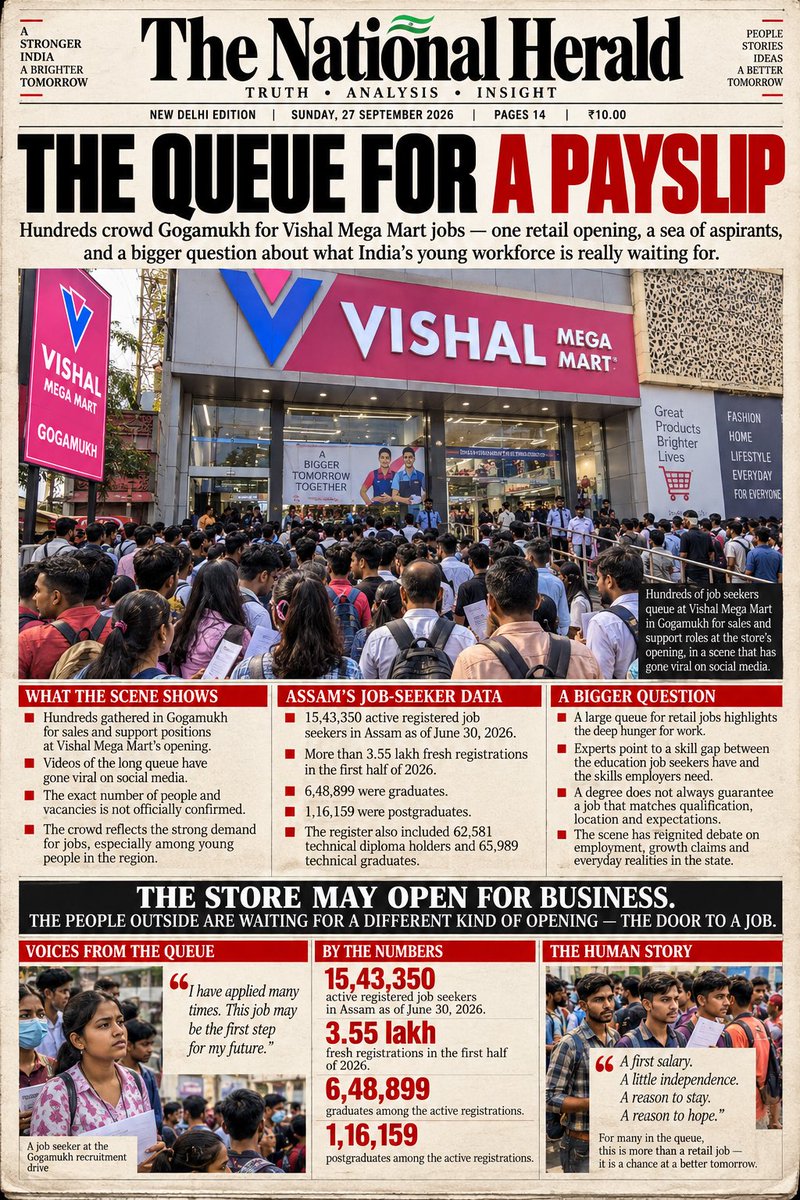 deepCH_2's tweet photo. @IndianTechGuide #AssamJobs #Gogamukh #VishalMegaMart https://t.co/tldhkrIwtM