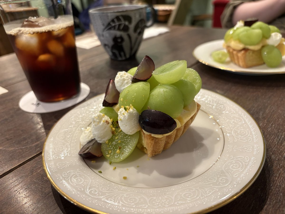 m9pkx's tweet photo. シャインマスカットタルト💚🍇 https://t.co/03LwJcOSDr