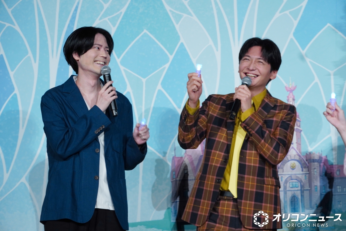oricon_anime_'s tweet photo. 島﨑信長、内山昂輝からの
“まっすぐすぎるエール”にガチ照れ💕
「びっくりして照れてます」
https://t.co/VqqLnRNtxP

🎞️映画『名探偵プリキュア！』
大ヒット御礼舞台あいさつ開催🎤

#映画たんプリ @precure_movie https://t.co/xkElUOvnhb