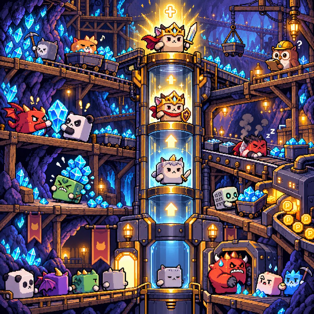 petixfun's tweet photo. GM fam!

I am absolutely delighted at how actively you are fighting and leveling up your pets! Some have already reached near level 20! Incredible! 💎 https://t.co/MxfAkJ0zIL