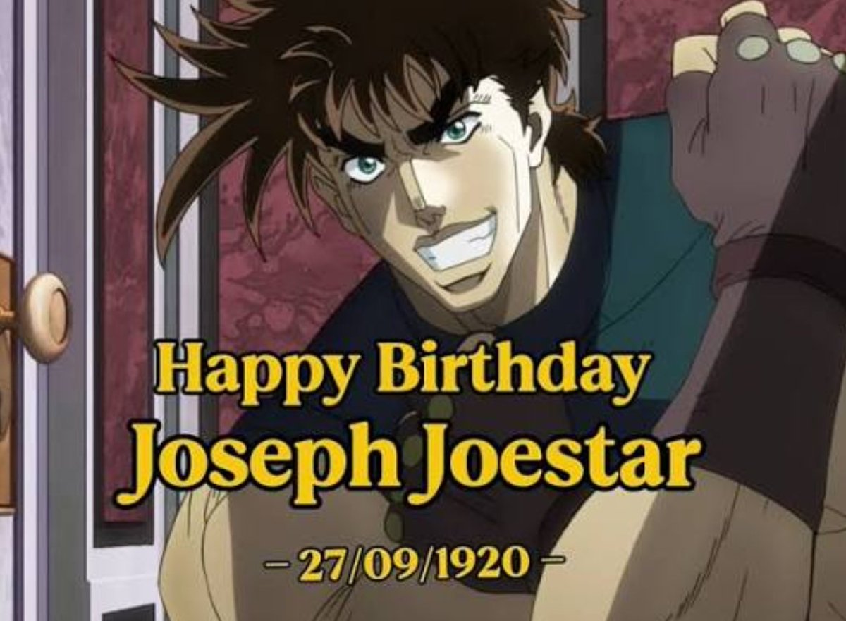MudaWryUsha's tweet photo. happy birthday joseph joestar (and bruno bucciarati AND ME) ❤️‍🩹❤️‍🩹❤️‍🩹❤️‍🩹 https://t.co/BelblD1via