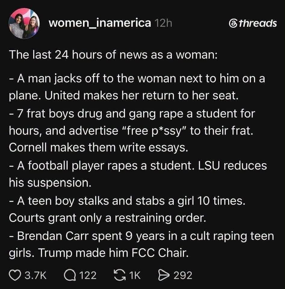 JessPected's tweet photo. But every day men, particularly who claim to be our allies, lecture us that feminism is too mean, has gone too far, &amp; we need to center men's delicate feelings or they'll be men who support/do this: https://t.co/mdCw82mwla