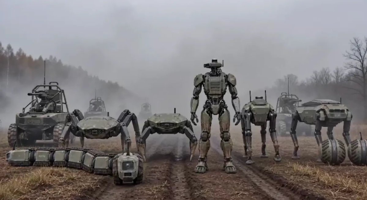 konservativec's tweet photo. @kamilkazani Tnx God Fedorov developing the Army of Robots.
Because EVERY life matters, not just life of Gen Z et al.
#armyofrobots https://t.co/YYocIfLU1H