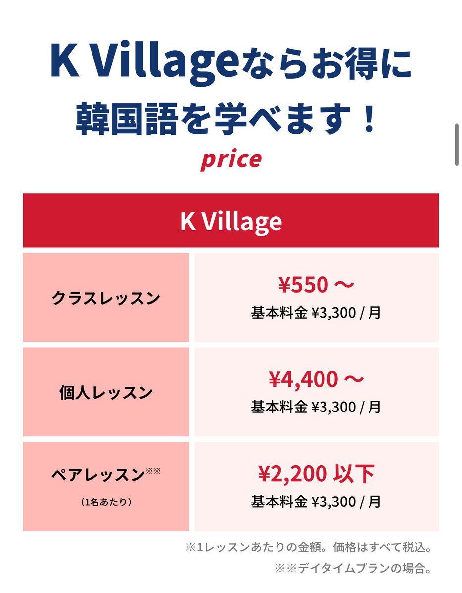 sa92797978's tweet photo. 【韓国語スクールK Village 友達紹介】

下記URLからK Villageに入会すると、5,000円もらえます！✨

https://t.co/wyxVx0UHXD

〜手順〜
①URLからモッピーの会員登録
②モッピー経由で体験レッスン予約
③体験レッスン後、入会で5000円分ポイントゲット！

ご不明点等あればDM✉️下さい！ https://t.co/6mh5PQ0um3