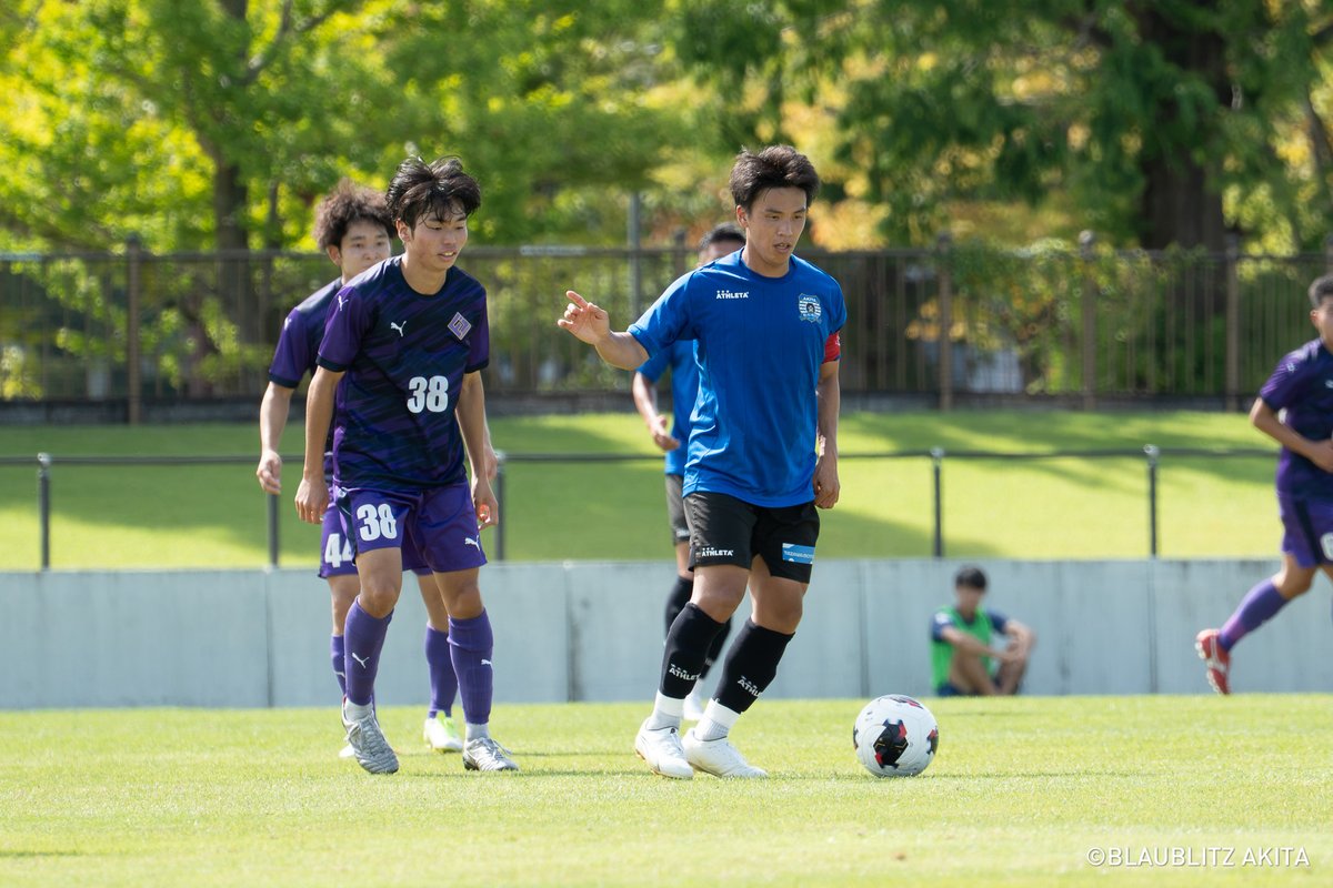 blaublitz_akita's tweet photo. 本日は350名を超える皆さまに観覧いただきました。
ご来場、ありがとうございました👏

#ブラウブリッツ秋田 #秋田一体結 https://t.co/FQKun9KDcw