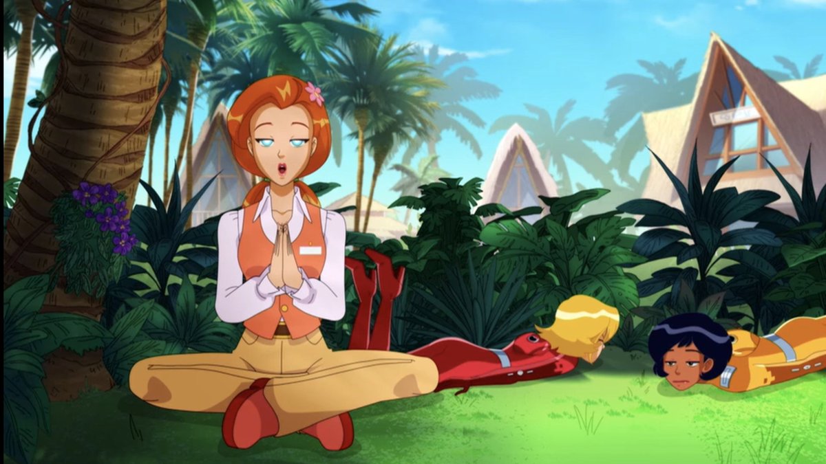 hypnscen's tweet photo. New Totally spies season has a really really good hypnosis episode, Sam is hypnotized by a villain to be relaxed https://t.co/cZgtB1qYEx