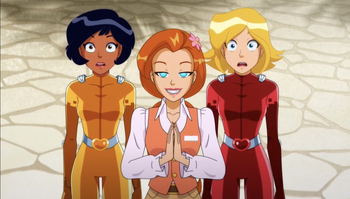 hypnscen's tweet photo. New Totally spies season has a really really good hypnosis episode, Sam is hypnotized by a villain to be relaxed https://t.co/cZgtB1qYEx