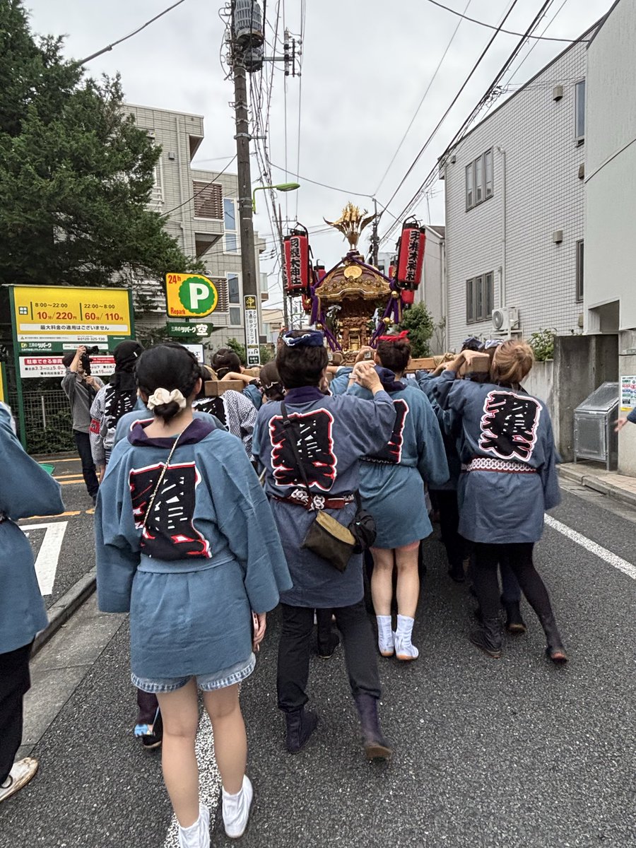 Hanegi_chou's tweet photo. 羽根木神社例大祭⛩️盛り上がってます‼️ https://t.co/lpBbBrXV4F
