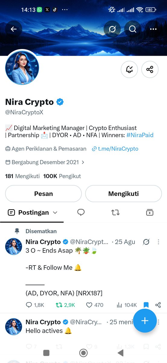 HyLinyxui's tweet photo. @NiraCryptoX https://t.co/BQ2hqK6lrx