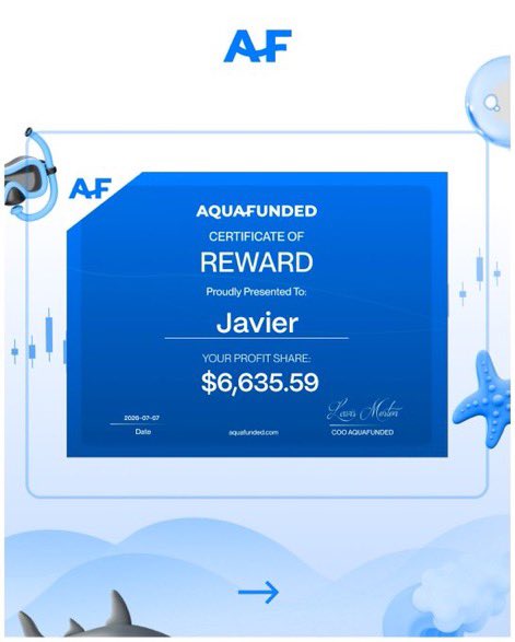 sparow_fx's tweet photo. Seeing traders walk away with $7K+ payouts is exactly why I keep my eyes on AquaFunded. The opportunity is real — now it’s your turn to execute. 🔥

https://t.co/L5JqOAySiC https://t.co/9bVYaFENM4