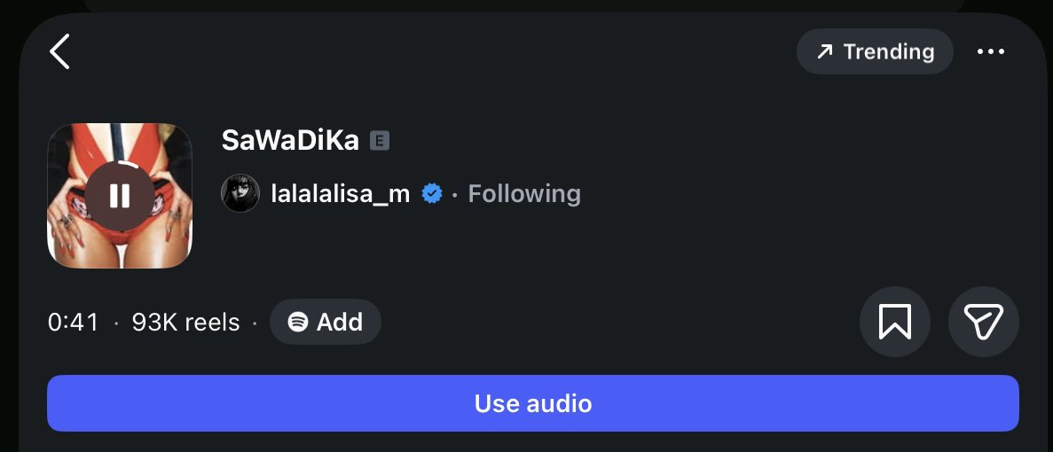LILITEAMTH327's tweet photo. ตอนนี้แผ่นเสียงพลง #SaWaDiKa มียอดเล่นใน Tiktok ทะลุ 730k 🔥แล้ว ต่อไปแอดขอ 1M 🤘 ส่วนใน Instagram 90k 💫แล้ว ยังบวกเรื่อย ๆ เลย

🚨 นอกจากสตรีมเพลงแล้ว การเอนเกจคนเล่นแผ่นเสียงใน tt และ ig ก็เป็นอีกหนึ่งช่องทางที่ทำให้เพลงไวรัลได้มากขึ้น โดยเฉพาะวันพรุ่งนี้เช้า คนจะเล่นแผ่นเสียงเยอะ แอดฝากช่วยกันเอนเกจด้วยนะคะ สำคัญมาก ๆ ถ้ายอดดี อาจเปิดการมองเห็นได้มากขึ้นค่ะ🚨

ขอความร่วมมือเอนเกจคนเล่นแผ่นเสียงทั้ง 2 platforms หน่อยนะคะ จะได้เพิ่มกระแสไวรัลให้กับเพลงได้ด้วย ⭐️🛺

Tiktok 1M >> 🔜
Ig reels 100k >> 🔜

#LisaxSaWaDiKa 🥊 @wearelloud