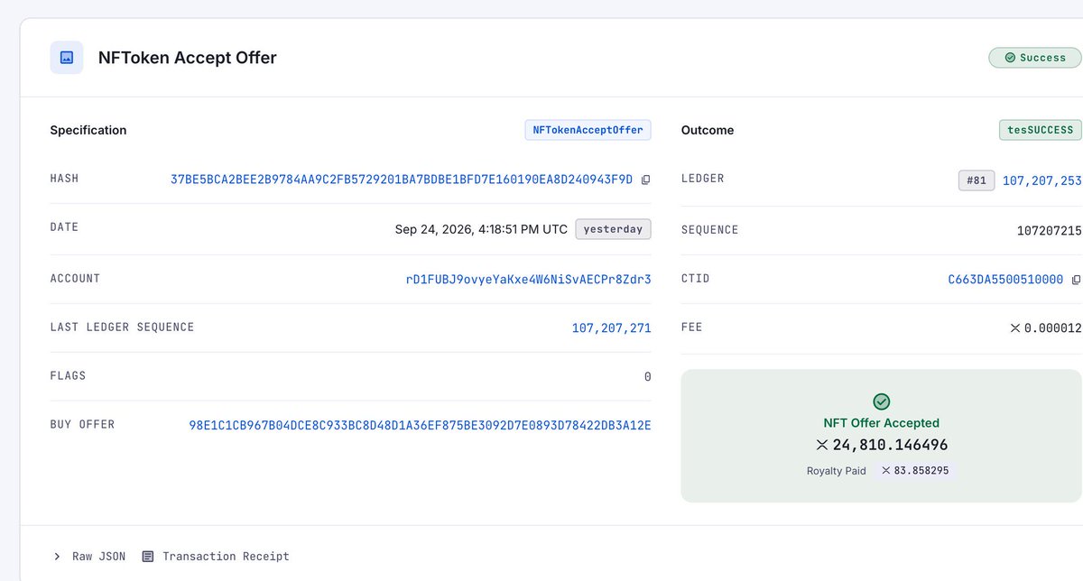 scott_schuffer's tweet photo. 🚨 Someone lost $37,927 in XRP after signing a phishing transaction on XRP Ledger. 🎣

victim: rGtghKcmYY8gdUQwQerY5Ruww2LvdbgWVh
scammer: rNQHNruofKSCVNcatVieq5iBPjxSzFHNmx
tx: https://t.co/QMThTjwE6l… https://t.co/uTrPPWyMso
