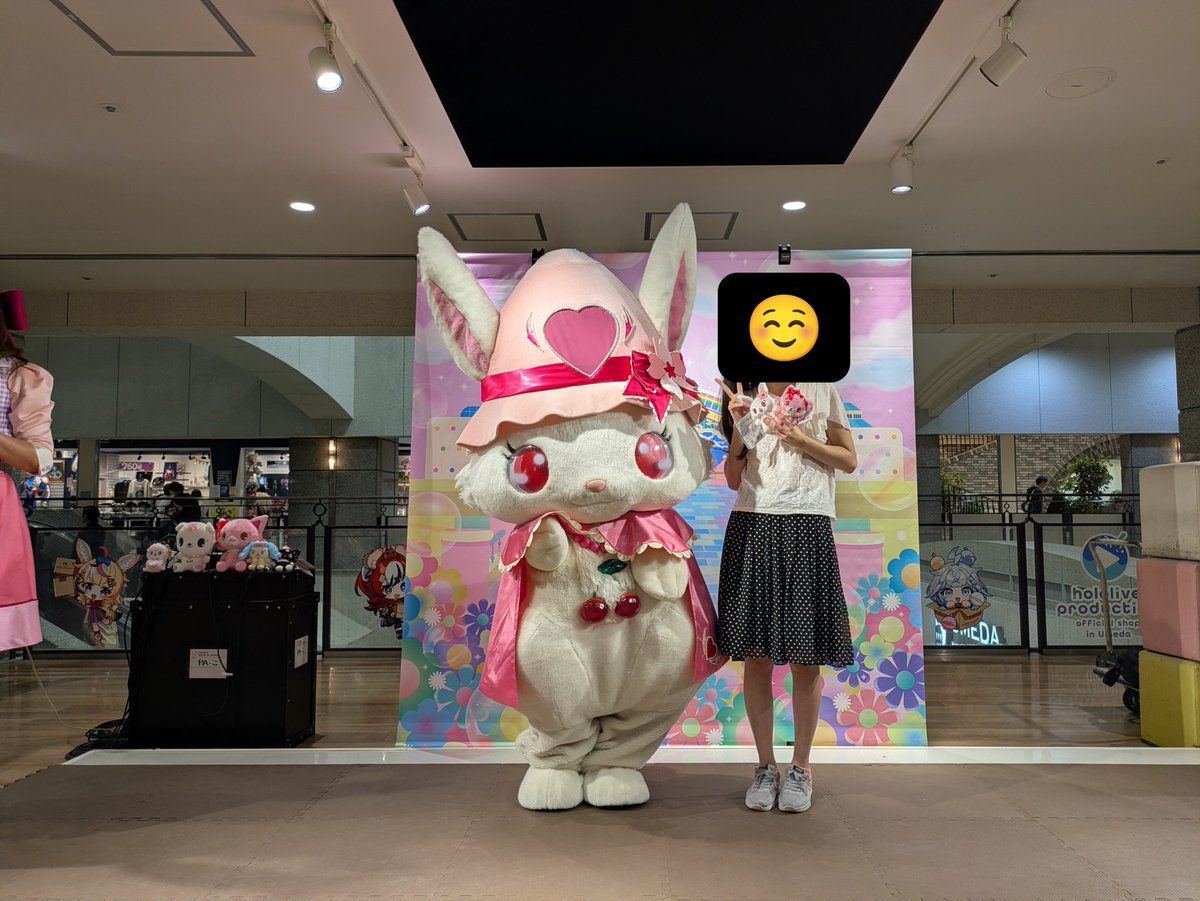fukuchan916's tweet photo. ルビーちゃんと初めてグリできた〜🐰💎 https://t.co/TpWujZDIzK