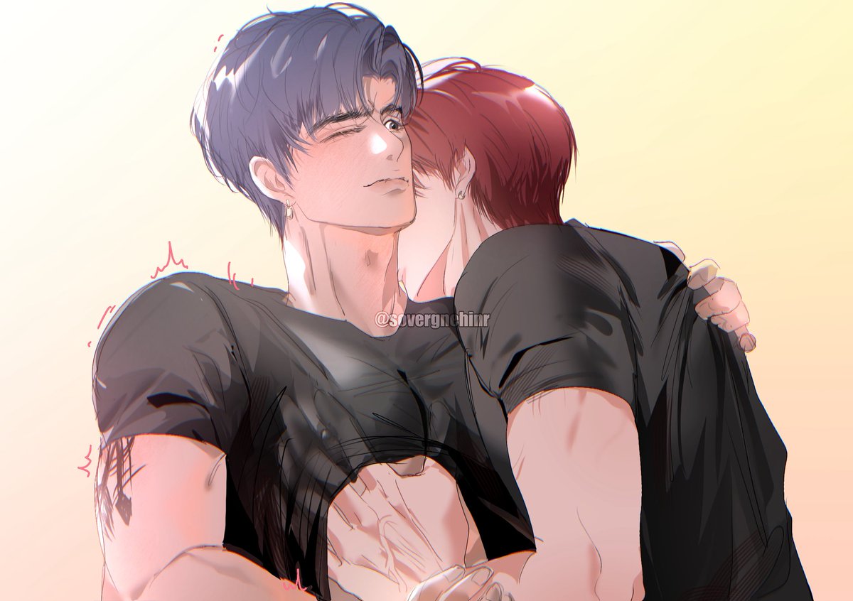 sovergnheinr's tweet photo. just xixi enjoying two of his favorite things #xizhao #fanart https://t.co/IY3NFCNE5M