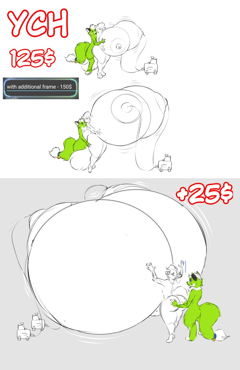 infla_tea's tweet photo. BOOBS OVERINFLATING YCH
Male character by
@MiloFoxMe
For purchase enquiries, please message me on Discord β little_bird#1943
#inflationkink #expansionkink #furryinflation #hyperkink https://t.co/nQKgXb3WSx
