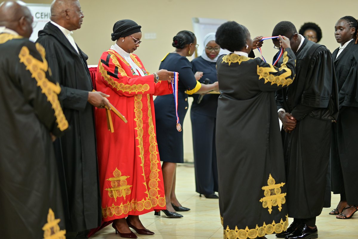 RuhwezaMark's tweet photo. It was such a moment of learning, improving advocacy skills and interaction. Most of all I am glad to appear and submit before my role mode Hon. Lady Justice Catherine Bamugemerire #CEHURD2026 #UPU https://t.co/aX6nZniFzS