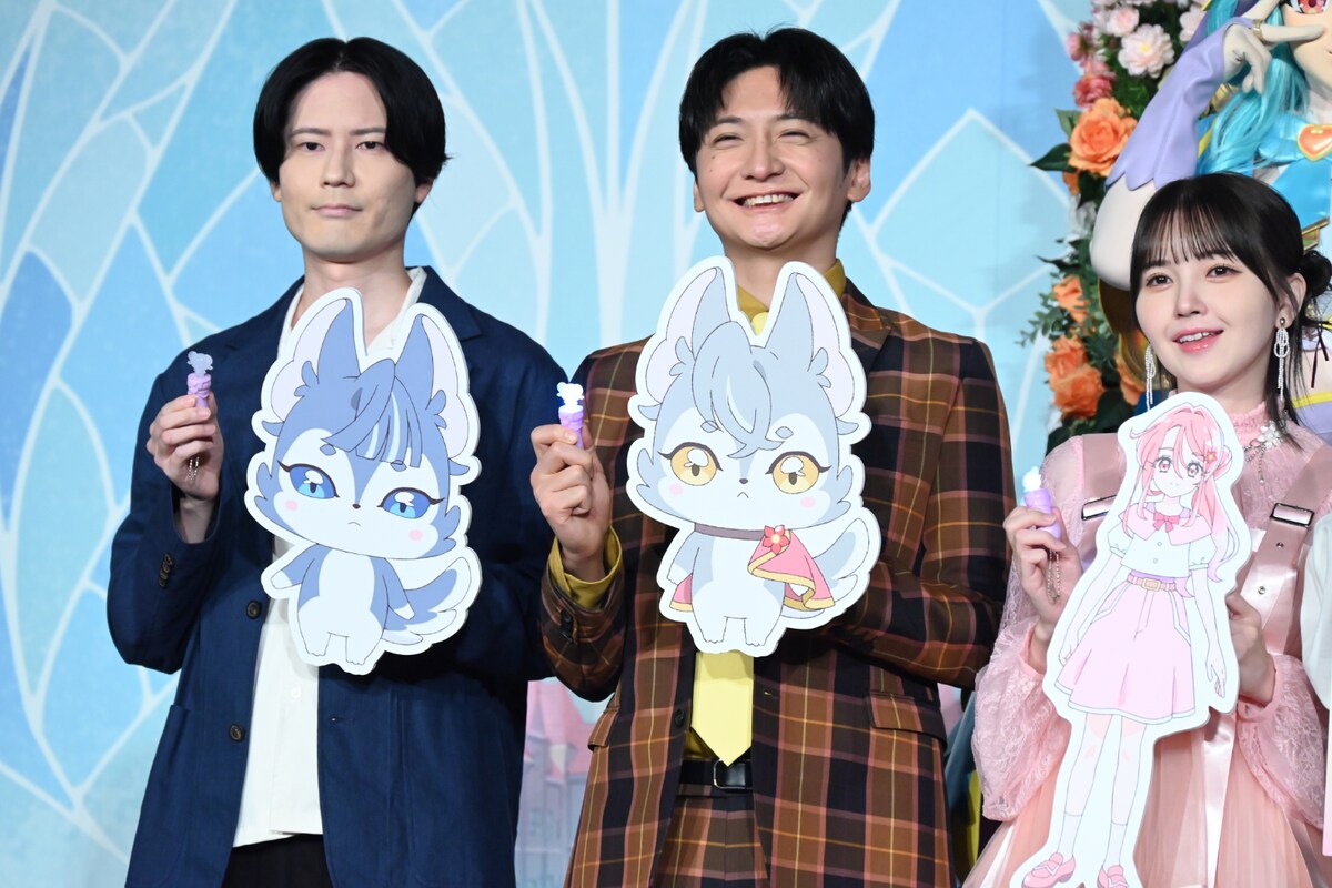 comic_natalie's tweet photo. 【イベントレポート】「映画名探偵プリキュア！」内山昂輝に真面目なエールを送られ島﨑信長が大照れ（写真36枚）
https://t.co/4Aq1SNxipD

#precure #映画たんプリ https://t.co/2SFABGyZvY