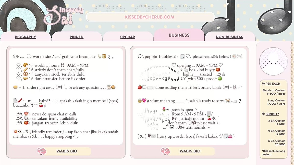 ofArchangels's tweet photo. @kitteunsh Haaai, Kakak! Aku available in rush 1 – 24 jam. <3 https://t.co/3JCly67uRR