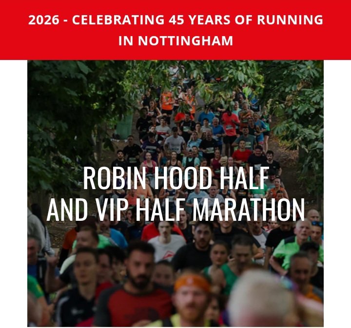 REACTNottingham's tweet photo. It's robin hood half marathon day, and there will be some disruption caused around the race route. Please make extra time for journeys into the city. Good luck to all taking part. https://t.co/gyxQ3lsWfW