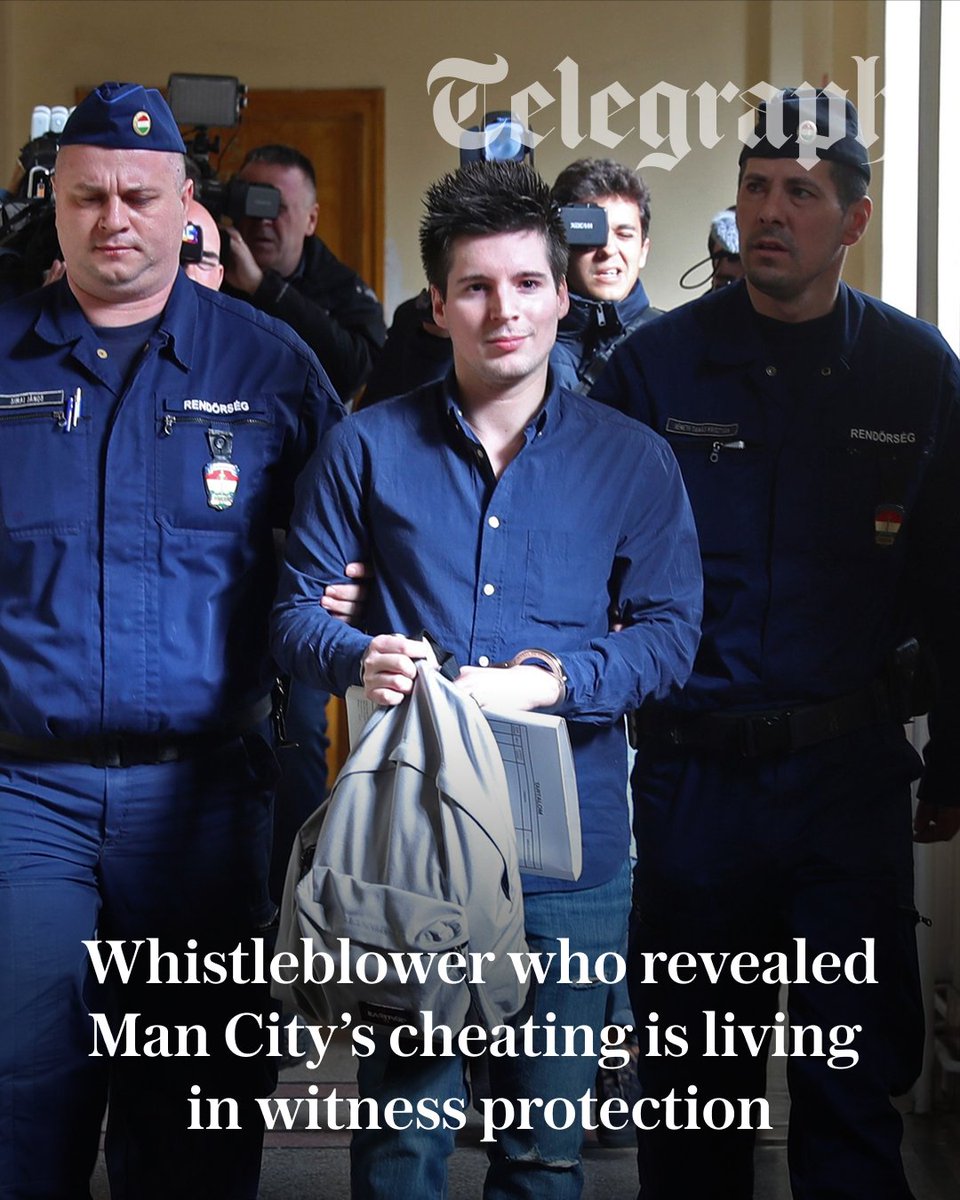 TeleFootball's tweet photo. Remember Football Leaks – the website that first exposed Man City?

The whistleblower behind it now lives in witness protection, but he was tweeting about City on Friday...

More from @JWTelegraph ⤵️

https://t.co/wW3jjnzIIM https://t.co/qqxEiC7Il5