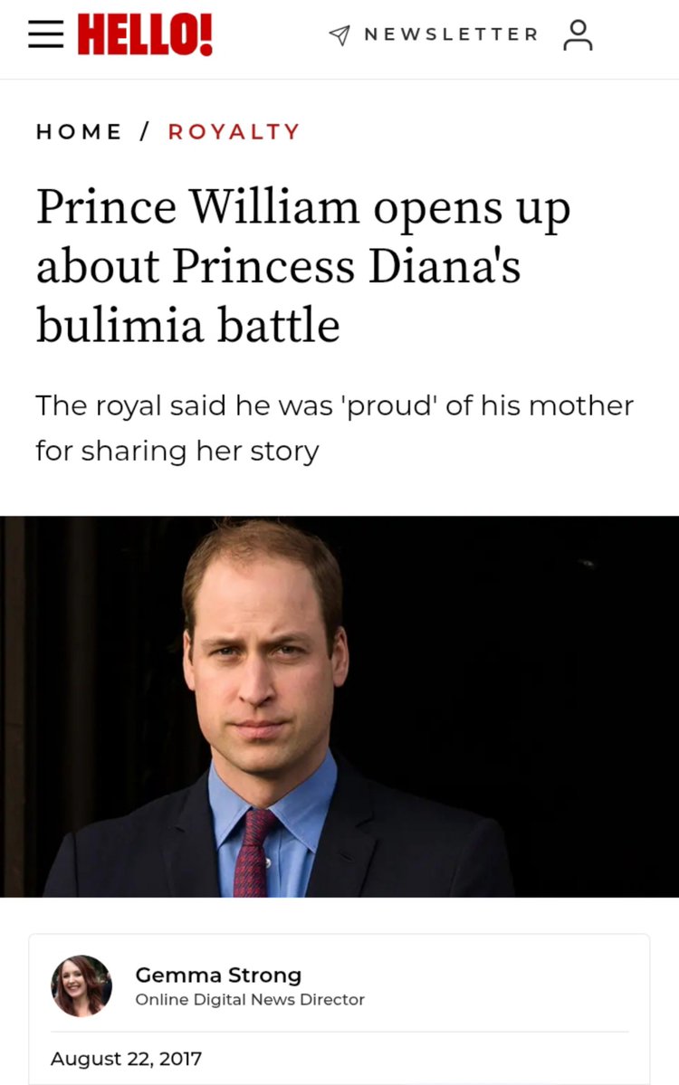 Mu_Ri_Elle's tweet photo. - In 2017, #PrinceWilliam was praised for talking about Princess Diana's battle with #bulimia.
- In 2026, it's time the Royal Family propaganda stops blaming Middleton's bandages on "tennis", "trampoline with the kids" or "being clumsy in the kitchen." https://t.co/F8cCdhnVdp