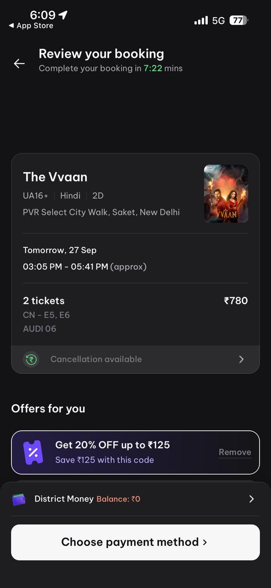 thebenedict_'s tweet photo. Tamannaah Bhatia looks stunning in the trailer. Need to see this on the big screen now. Used VVAN20 while booking on District. Just book 2 tickets — new users only. #VvaanOnDistrict https://t.co/yyxa7cUECi