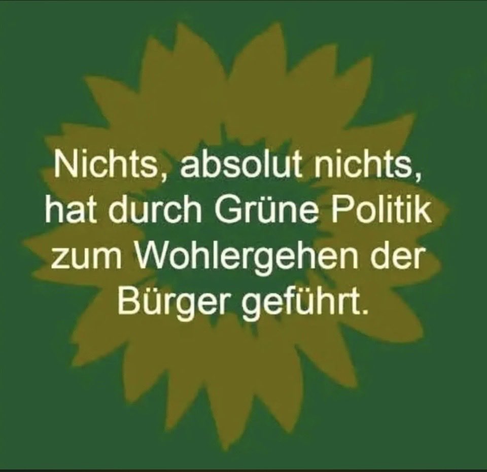 schwatten274's tweet photo. @EinzigArtig1904 @Die_Gruenen https://t.co/UAPWmazmKk