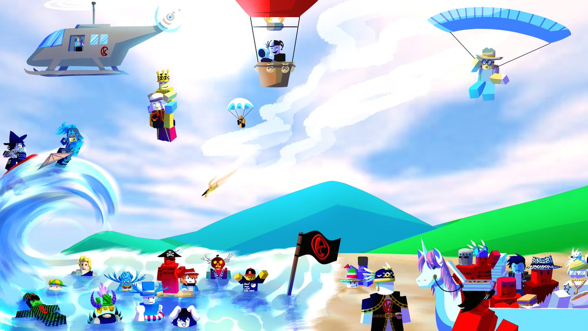 Dev_Vivian's tweet photo. Chaos at the beach XDD

#c00lkidd #c00lkiddteam #teamc00lkidd #CK #TcK https://t.co/fl4tzjdX93