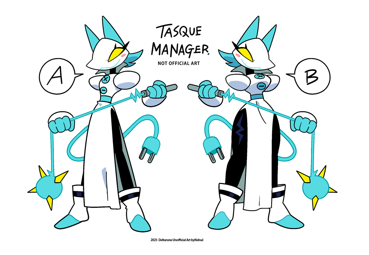 nelnalium's tweet photo. Two styles of Tasquemanager.👀
#fanartㅤㅤㅤㅤ https://t.co/OEM5fno5m4
