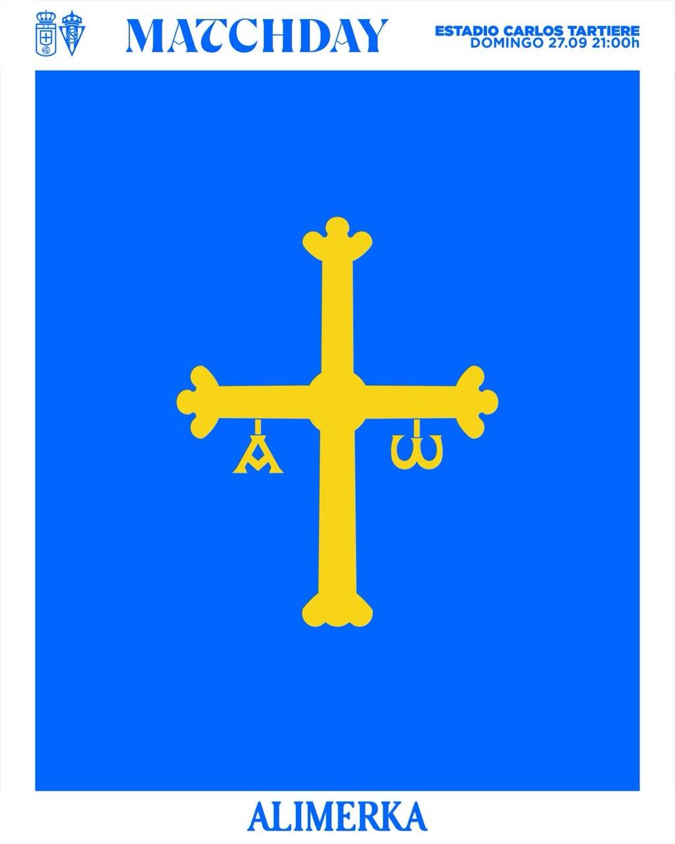 RealOviedo's tweet photo. Hoy juega OVIEDO. 
Hoy juega el TARTIERE.
Y juega el ORGULLO de no haberse rendido nunca.

⚔️ 𝔻𝕀́𝔸 𝔻𝔼 ℙ𝔸ℝ𝕋𝕀𝔻𝕆 ⚔️

#RealOviedoRealSporting
#VamosOviedo 🔵⚪️
#DíadePartido https://t.co/Eypc3jsRLm