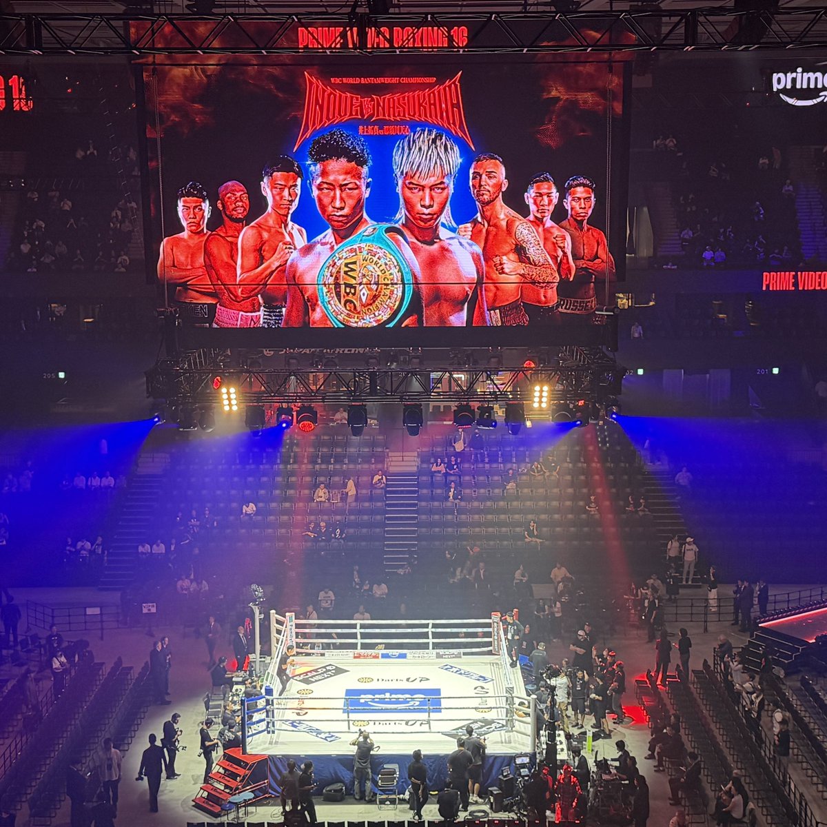 spanky5Time's tweet photo. インしました！
TOYOTA ARENA TOKYO🥊

#ボクシング https://t.co/KFZg9Ce817