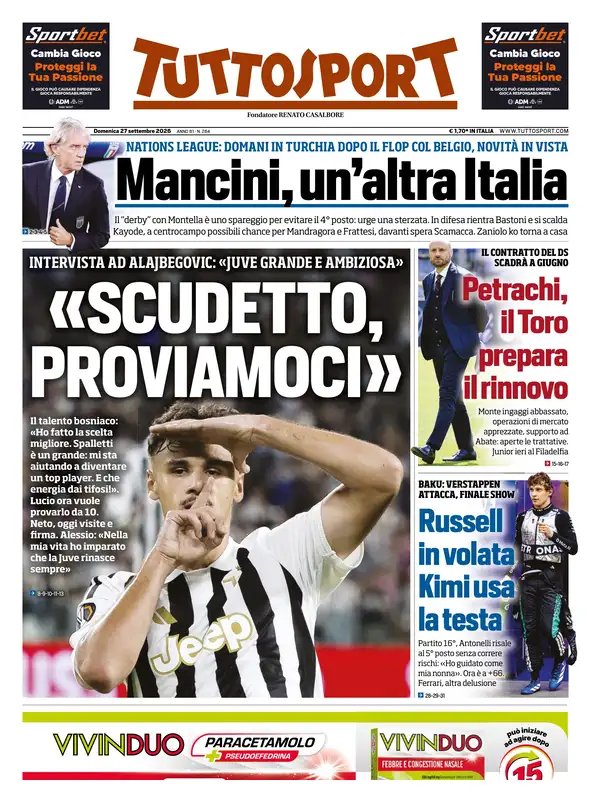 GorettiGianluca's tweet photo. #TuttoSport https://t.co/KaTo3Cnn8K