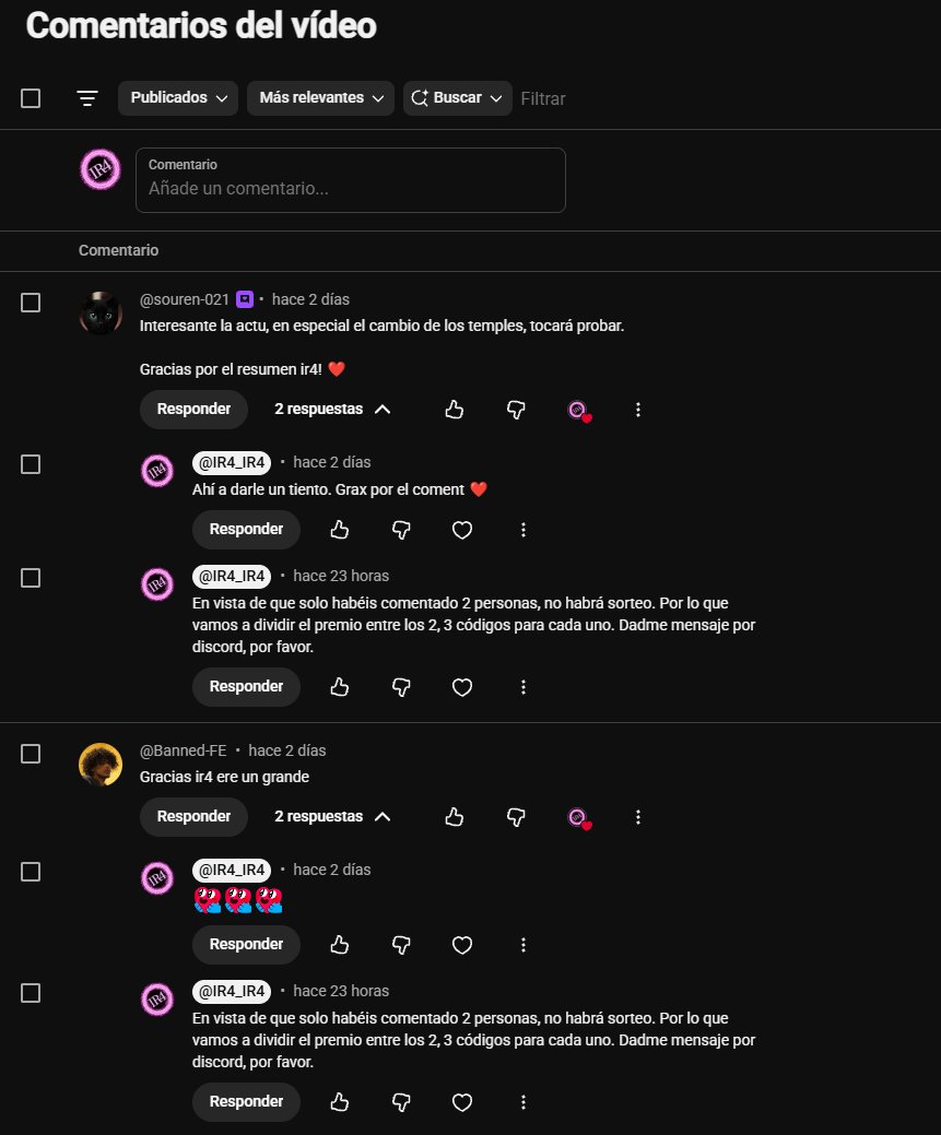 IR4_IR4's tweet photo. LOS 2 GANADORES de los 6 CODIGOS para jugar #SOULFRAME por comentar este vid. https://t.co/u4IPAicr4u Una semana desde ahora para reclamar el premio agregándome a discord https://t.co/enj0vGThx3 y mandándome mensaje #SOULFRAMEESPAÑOL https://t.co/QeAhB9qeta
