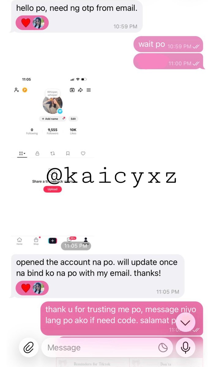 mriz827796's tweet photo. s0ld tiktok account, thank ü for trusting me ! 

selling tiktok, twitter x, and instagram accounts still have available, DM IF INTERESTED https://t.co/Vgq4WJPvjd