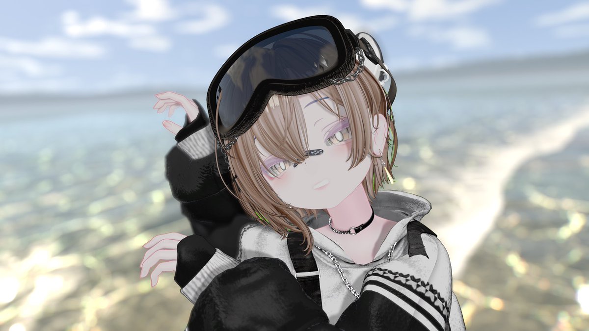 simesaba_VRC's tweet photo. 海
#rurune3D #rurune https://t.co/V7zQ7KrS4b