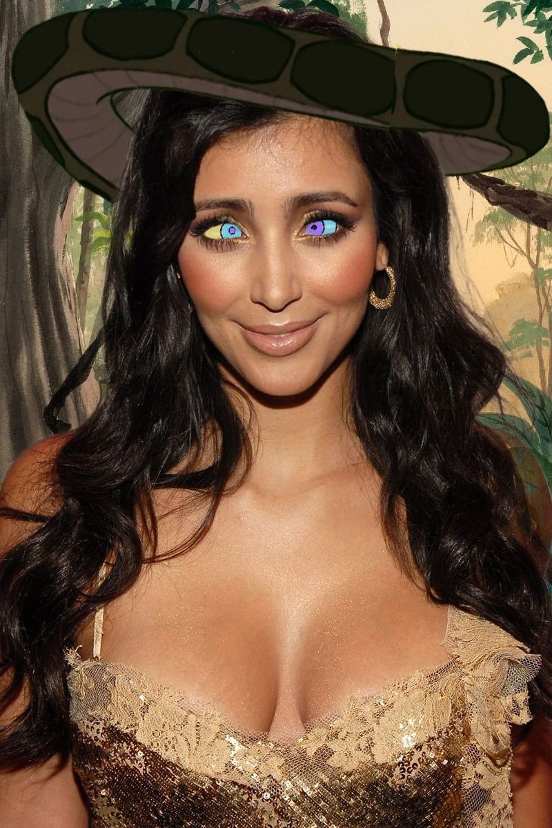 Kim_Parodyy's tweet photo. No matter how I try to break free the hypnosis of that snake is too powerful.. And when he hisses a promise that I could stay in this jungle forever I cannot help but go *PING* do that to me master @Jannilove3 I am your doll https://t.co/f2Ugrbqn3O