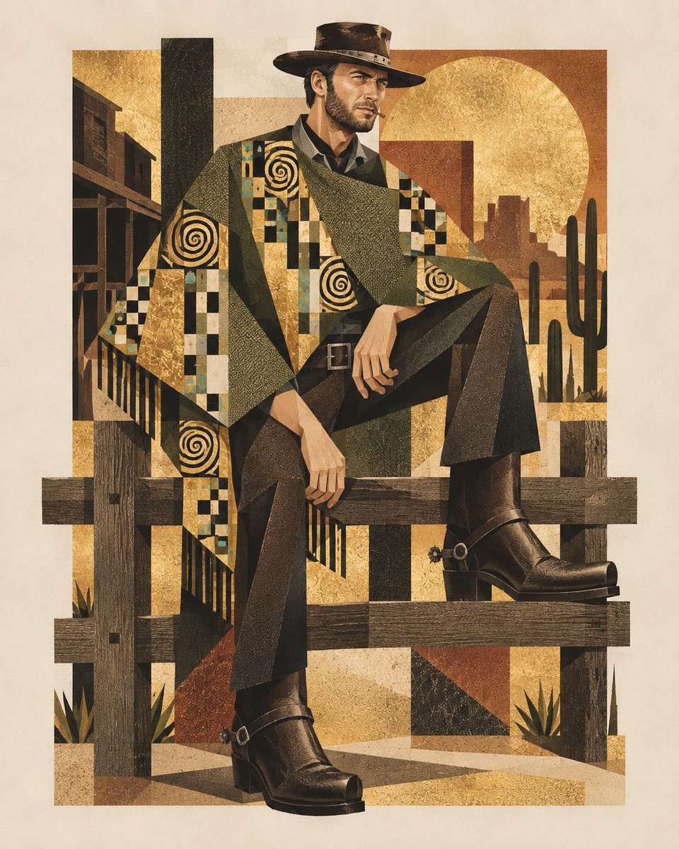 RaminNasibov's tweet photo. Klimt Eastwood https://t.co/DTQpLVRzeG