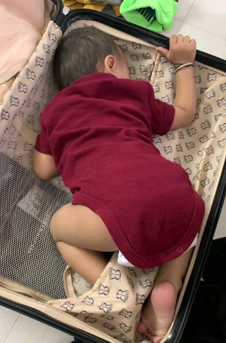 allnochan's tweet photo. 🐶: Lho
🐶: Malah masuk koper
👶🏻: nii
🐻: Udh lah dek km ni ya ampun
🐶: Kamu mau ikut Daddy kerja?
👶🏻: Auu
🐻: Keluar dulu, mommy mau taroh baju
👶🏻: Au du?
🐻: Iya tapi km nya awas dulu
🐻: Mas angkatin si bayik dong
🐶: Gapapa lah, yang
🐶: Masukin sekalian aja
🐻: Heh enak aja https://t.co/4Gkmoi7XgH