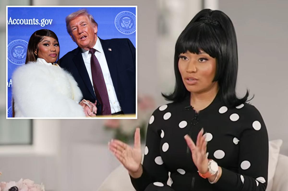 nypost's tweet photo. Nicki Minaj urges young Americans to 'vote red' in 2026 midterms while doubling down on Trump support https://t.co/aGXcuqKhWq https://t.co/iRV15lP1vT