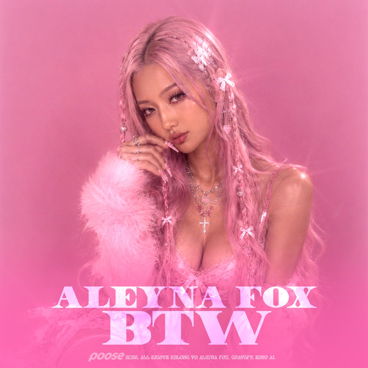 poose_ent's tweet photo. Aleyna Fox, yeah 🩷

Vibe Check: "BTW" 
#AleynaFox #HotMess #BTW https://t.co/wQBTv1bSHq