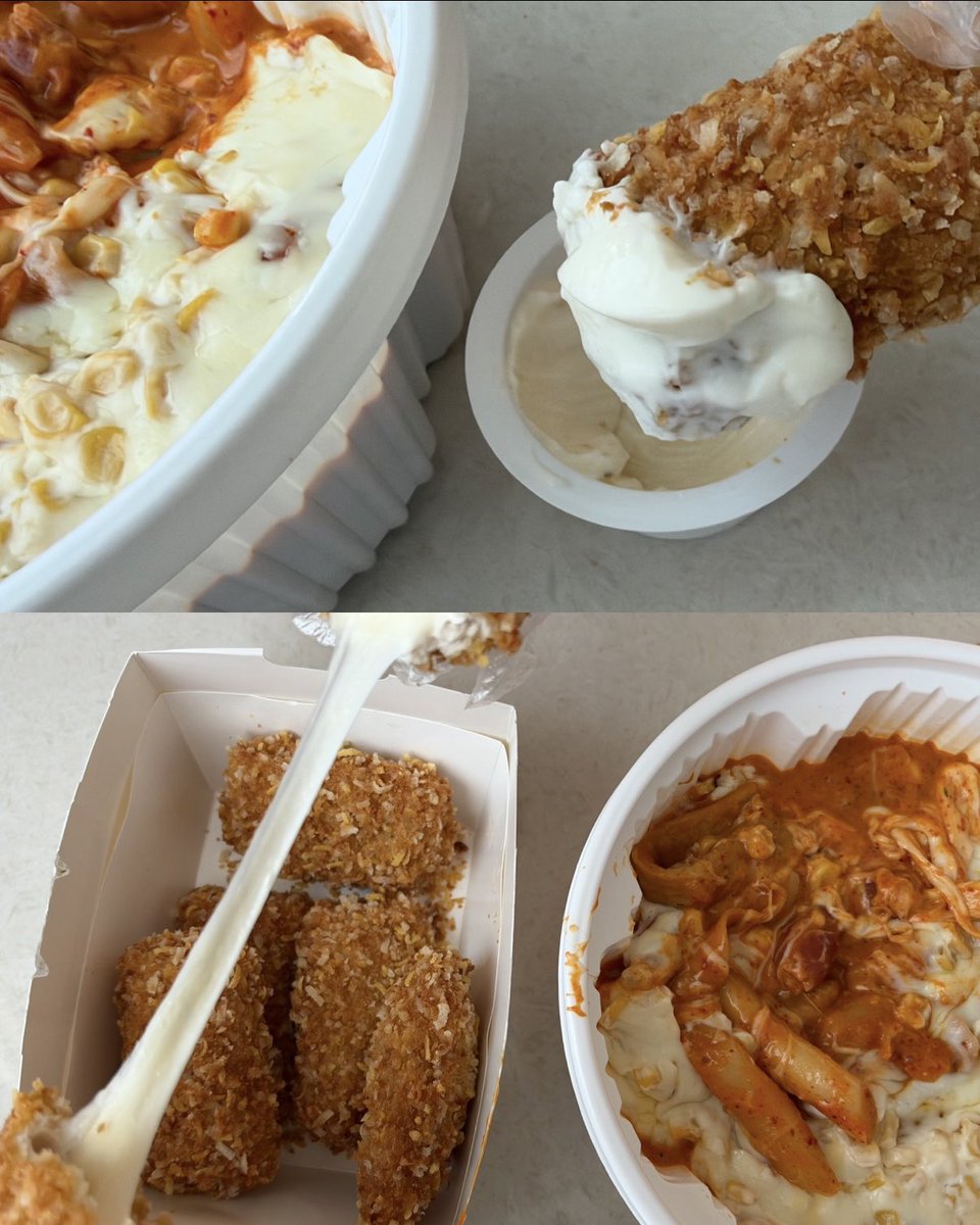 ildanhaee's tweet photo. 콰삭모짜킹 엽떡 조합 제발 드셔보실분 https://t.co/klkvs2TqDu