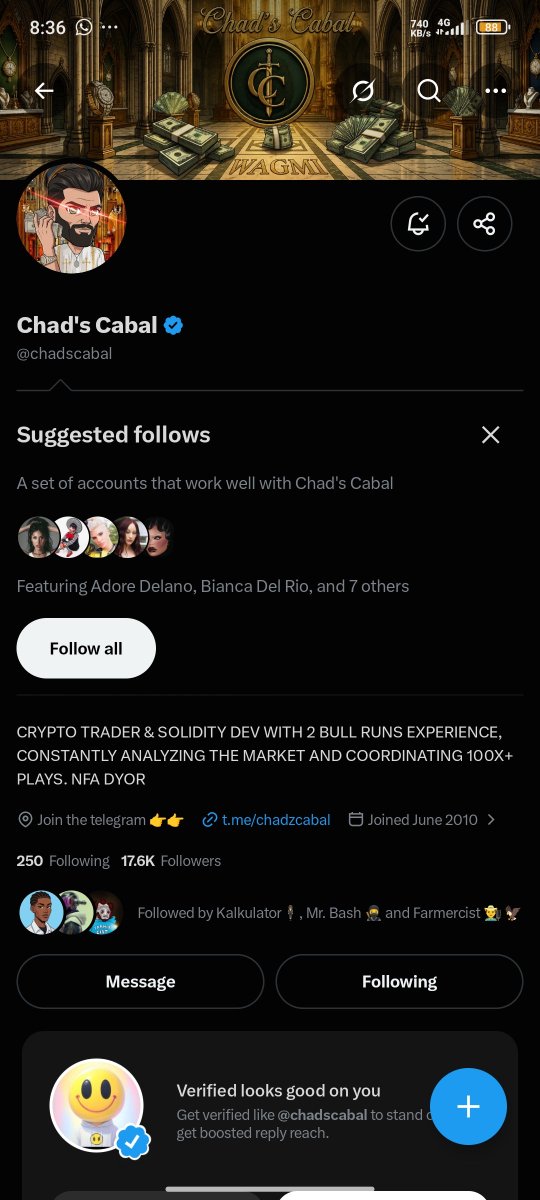 Hisscrypt's tweet photo. @Farmercist @chadscabal 2b2SbYi29WiexN6zBLG46xPmNaD4FaRXFgw27YUHRpJj https://t.co/ZAQhE0tfXu
