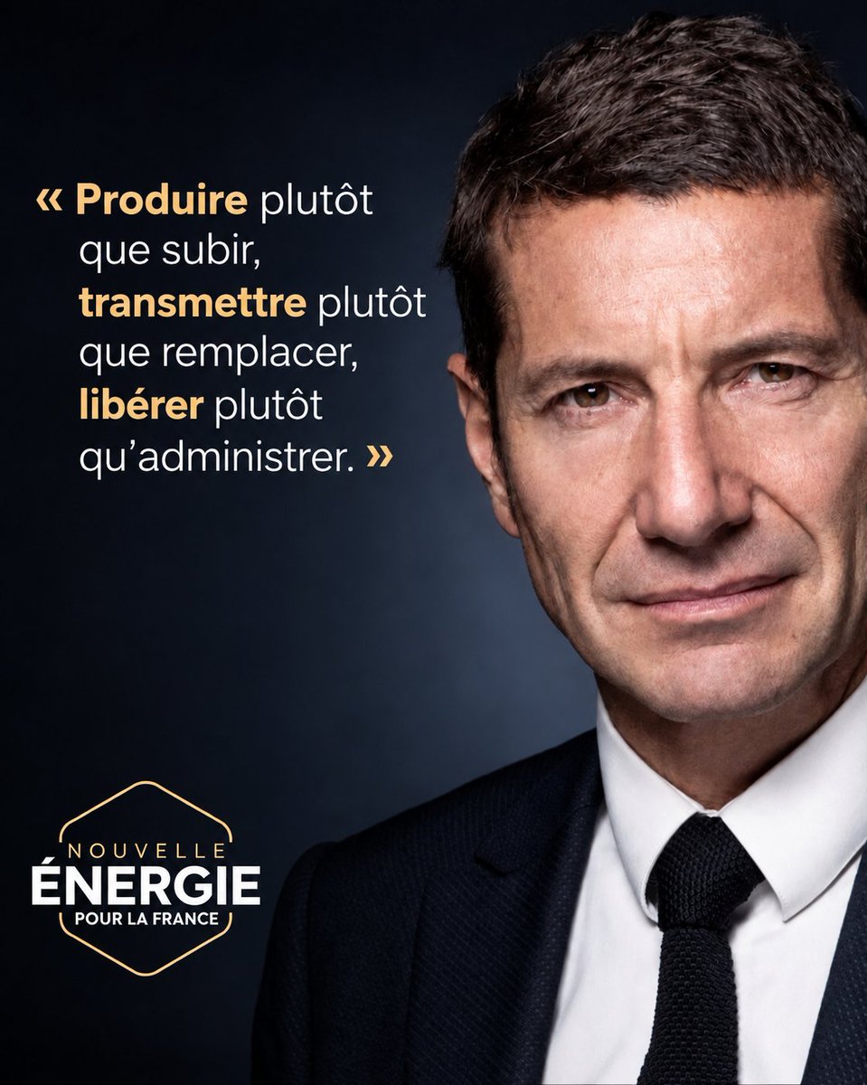 NaThalie_RNG's tweet photo. Dans leur nouveau livre, @davidlisnard et Romain Marsily formulent leur approche de la révolution technologique autour de trois expressions : « Produire plutôt que subir, transmettre plutôt que remplacer, libérer plutôt qu’administrer. »
#onlefera #lisnard2027 https://t.co/0vqtcuu9K9
