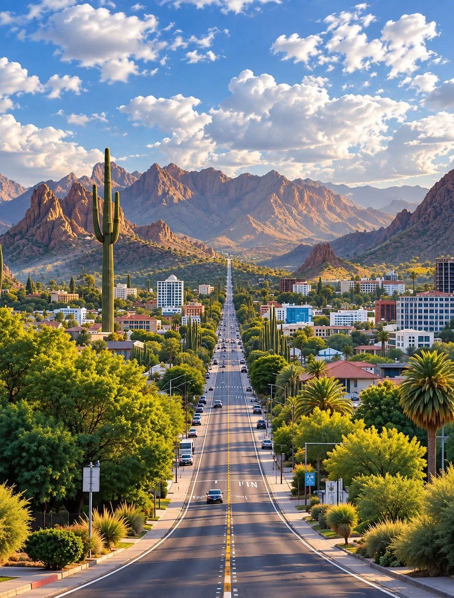 DNatives67667's tweet photo. Desert City Dreams — Where the Road Meets the Majestic Mountains 🏜️⛰️
#ArizonaVibes #USAvsPER https://t.co/niIeqS6Kvu