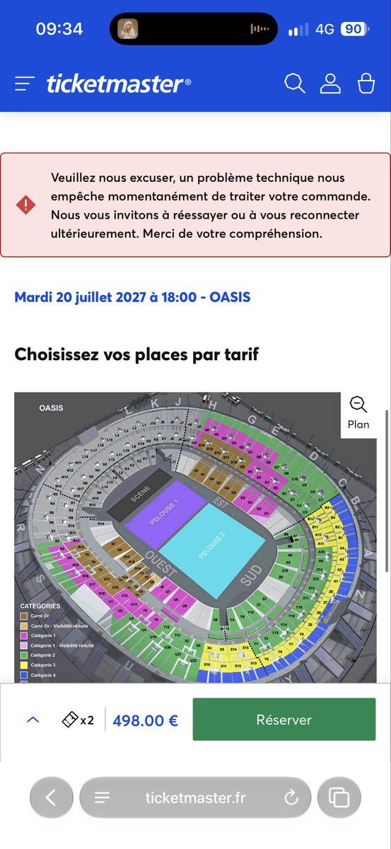 Liv_1324's tweet photo. @Oasis_france J’en peux plus de ce message https://t.co/F07NvKydEL