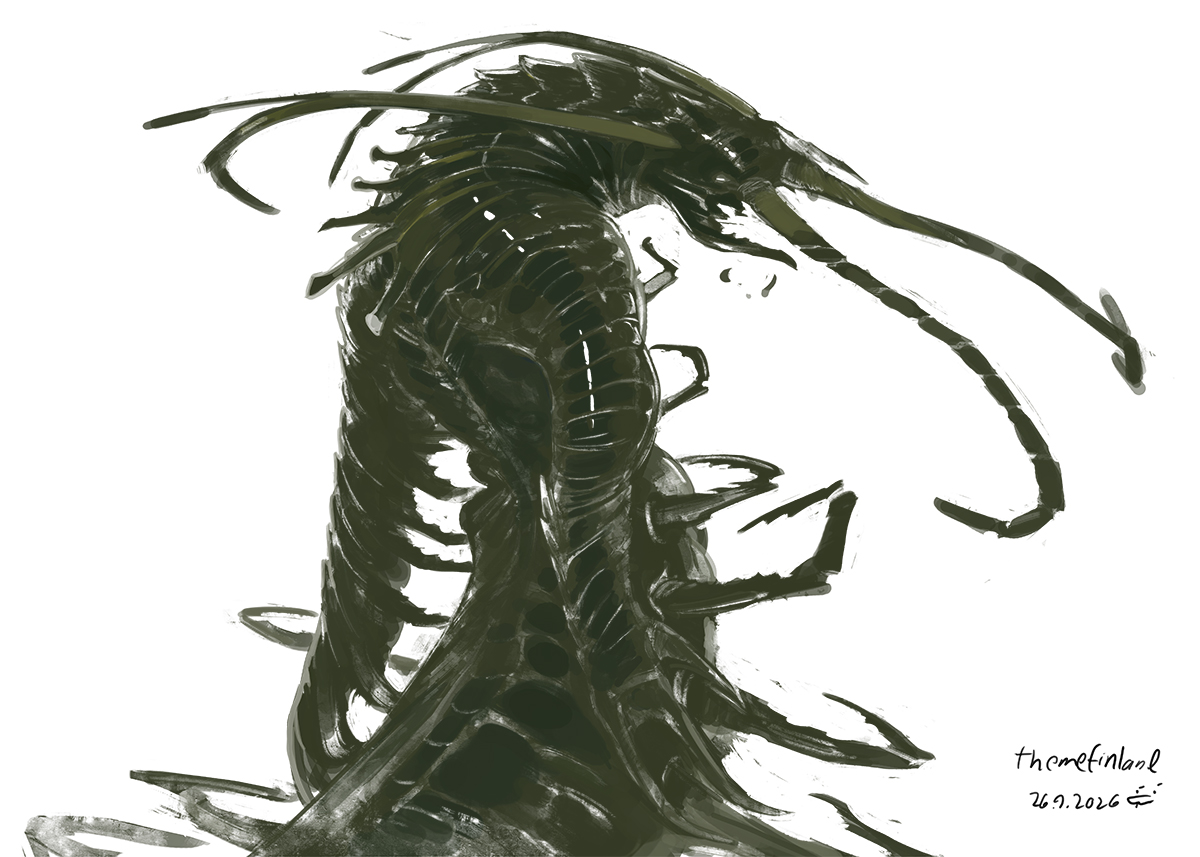 ThemeFinland's tweet photo. Insectoid https://t.co/TbEYwXr85z