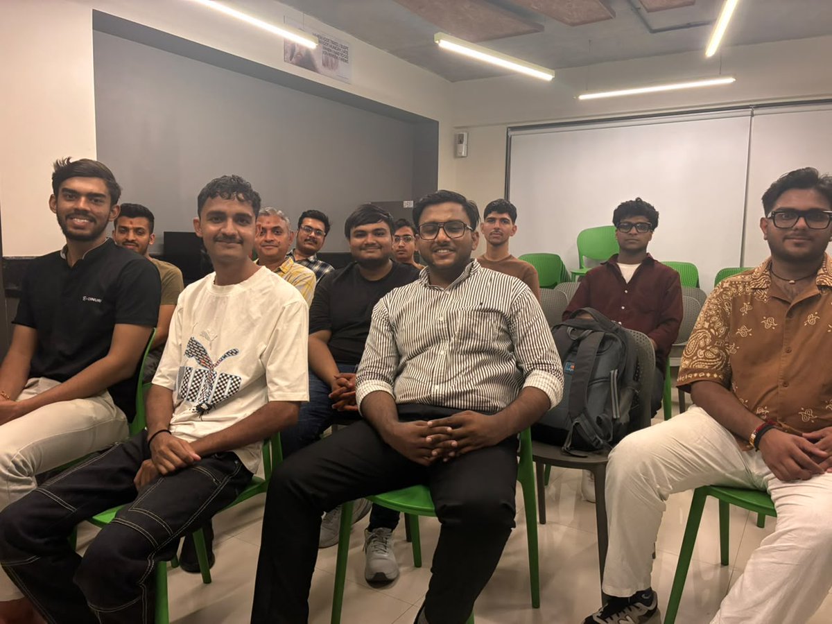 bitshala_org's tweet photo. 🟠 Bitshala Meetup in Surat | Decoding Bitcoin

Our first meetup in Surat was a meaningful conversation around one question: 

What problem was Bitcoin created to solve?

To understand any solution, one must first understand the problem it was created to solve.

We explored the history of money and the monetary problems Bitcoin emerged in response to, helping participants understand why Bitcoin is fundamentally different from just another asset.

A few wanted to go deeper, so we happily recommended The Bitcoin Standard  by @saifedean and Broken Money  by @LynAldenContact as starting points.

Thank you, Surat. We’re just getting started. 🟠