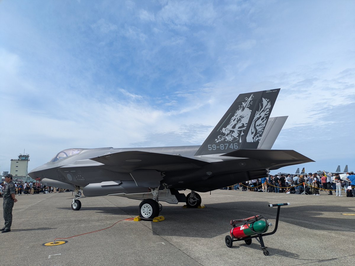 moeikar's tweet photo. 今年も楽しかった！
明日からまたがんばる😊

#小松基地
#小松基地航空祭 https://t.co/UpjK3JGHtw