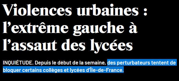 AlloProsper_'s tweet photo. C’est une pédagogie nouvelle : Ils veulent former la conscience des lycéens en les empêchant d’aller en classe... https://t.co/As45LfLFqW